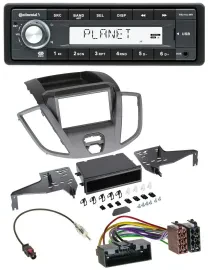 Continental USB MP3 AUX 1DIN Autoradio für Ford Transit V363 (2014-2018)