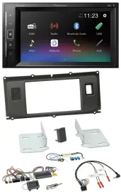 Pioneer DAB Lenkrad 2DIN Bluetooth USB Autoradio für Land Rover Evoque 11-13 Bli