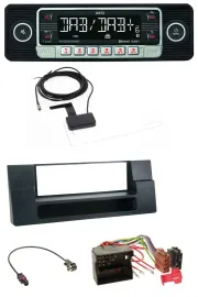 Автомагнитола Dietz DAB Bluetooth USB MP3 для BMW X5 E53 и 5er E39, Quadlock с карманом