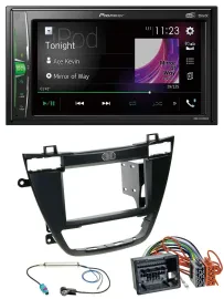Pioneer 2DIN MP3 DAB USB Bluetooth Autoradio für Opel Insignia 08-13 schwarz