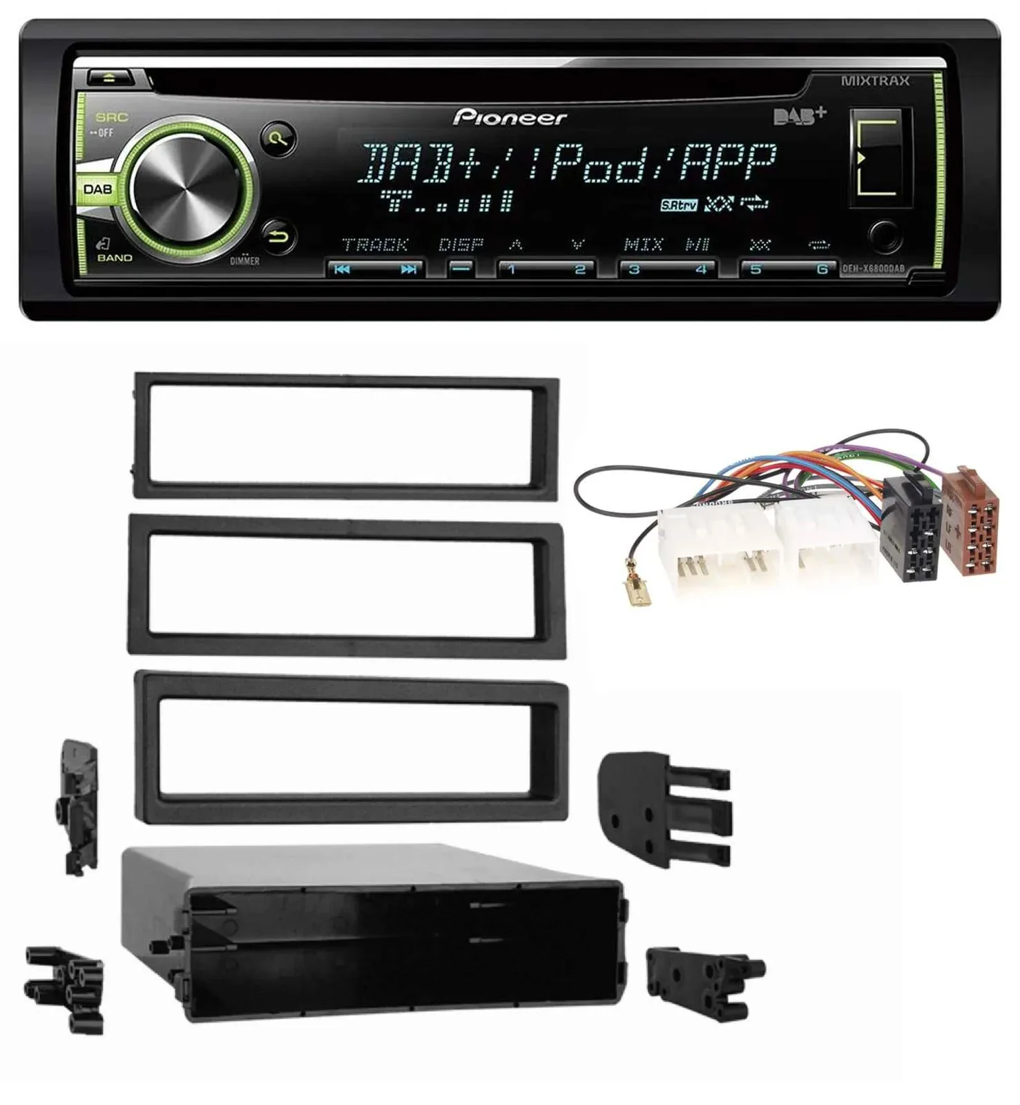 Pioneer DAB USB MP3 AUX CD Autoradio für Mazda 929 (1973-1995)