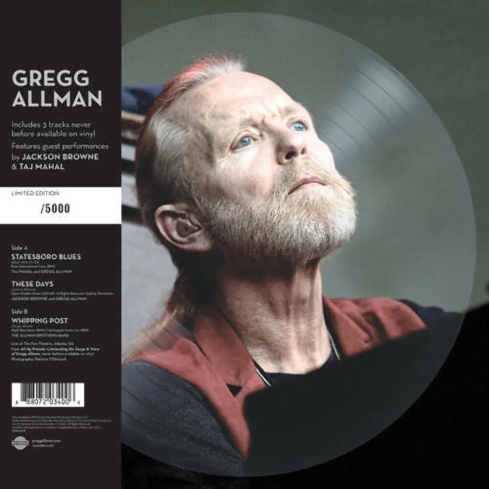 Gregg Allman - ...Live Picture Disc NEW Sealed Vinyl LP Album