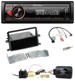 Pioneer MP3 1DIN DAB USB Lenkrad Autoradio für Mitsubishi L200 2006-2015