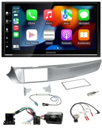 Kenwood DAB USB Bluetooth 2DIN Lenkrad Autoradio für Alfa Giulietta 2010-2014 94