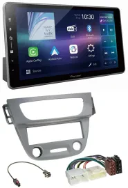Pioneer Bluetooth USB DAB MP3 Autoradio für Renault Megane 3 (12-14) - grau