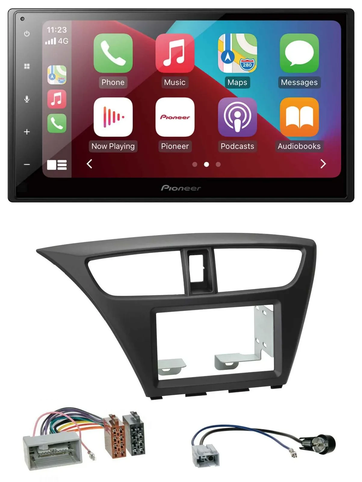 Автомагнитола для Honda Civic Hatchback (с 2012) Pioneer 2 DIN, USB, MP3, DAB, Bluetooth