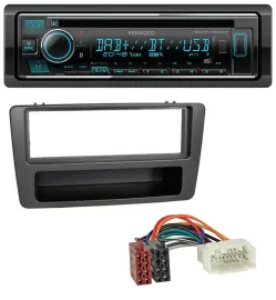 Kenwood MP3 Bluetooth DAB USB CD Autoradio für Honda Civic 01-03 man. Klima anth