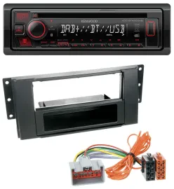 Автомагнитола для Land Rover Freelander 2011–2012 Kenwood CD, USB, Bluetooth, DAB, MP3