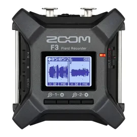 Zoom F3 Handheld Field Recorder MultiTrack with 32-Bit Float Technology
