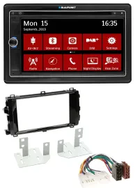 Blaupunkt Bluetooth DAB 2DIN USB DVD MP3 Autoradio für Toyota Auris (ab 2013)