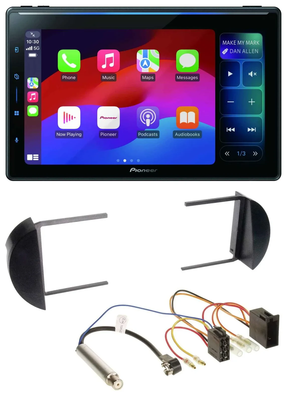 Pioneer Bluetooth DAB MP3 USB Autoradio für VW Beetle (1998-2011)