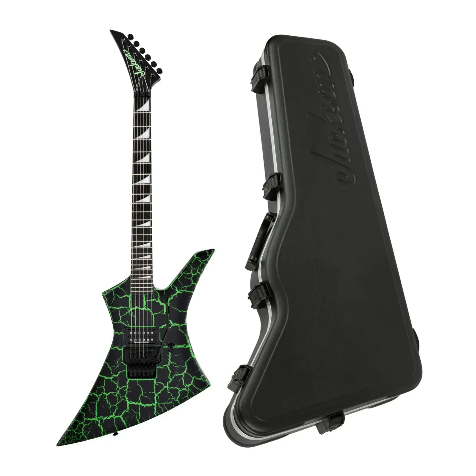 Электрогитара Jackson Pro Series Signature Brandon Ellis зелёная, с кейсом