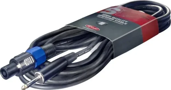 Stagg 33ft Professional 14 Gauge Speaker Cable Plug/Speakon  SSP10SP25 PA system