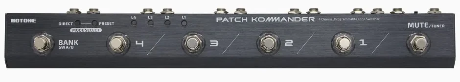 Педаль эффектов для электрогитары Hotone Patch Kommander LS-10 программируемая