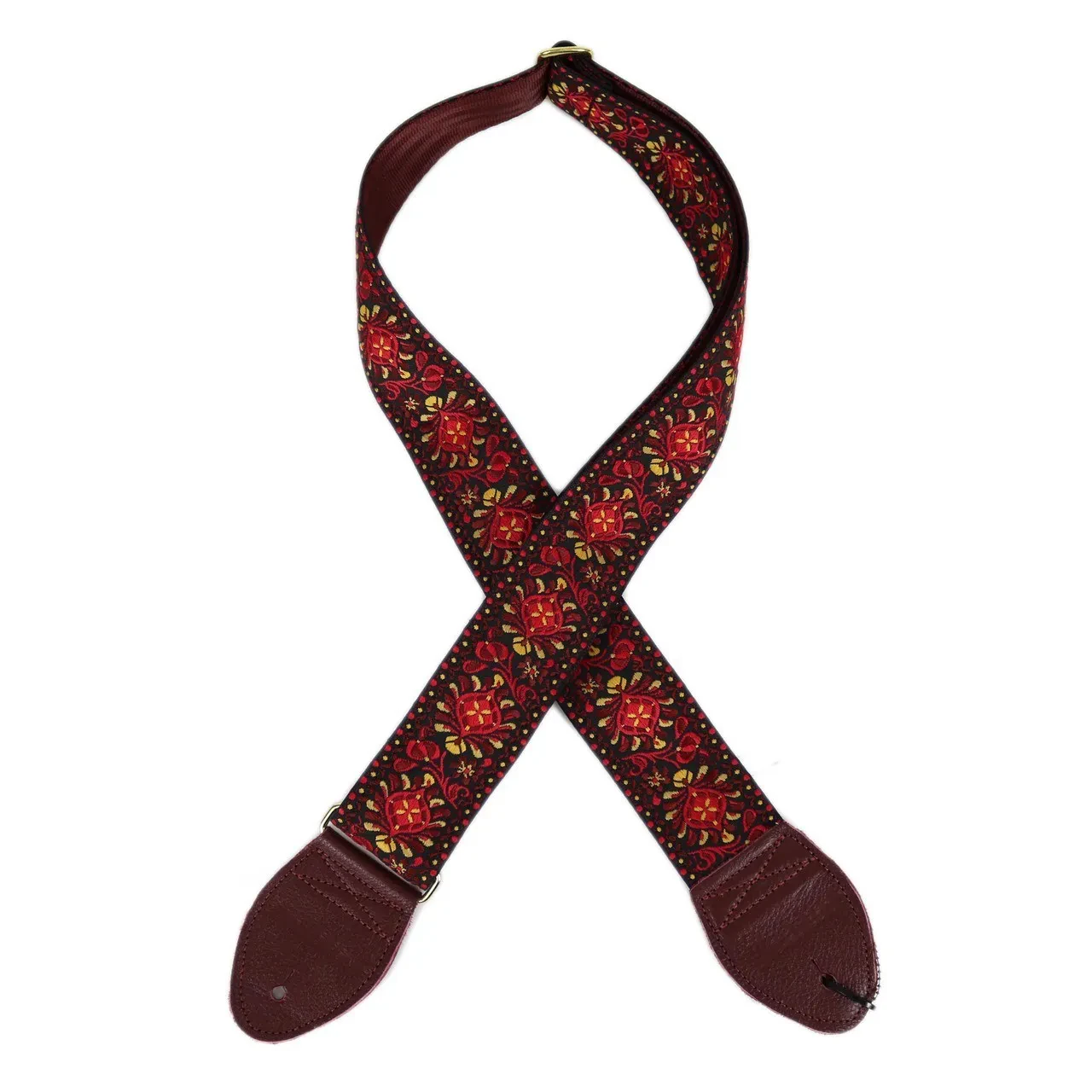Ремень для гитары Souldier GS0017BD01BD Hendrix Maroon Pattern