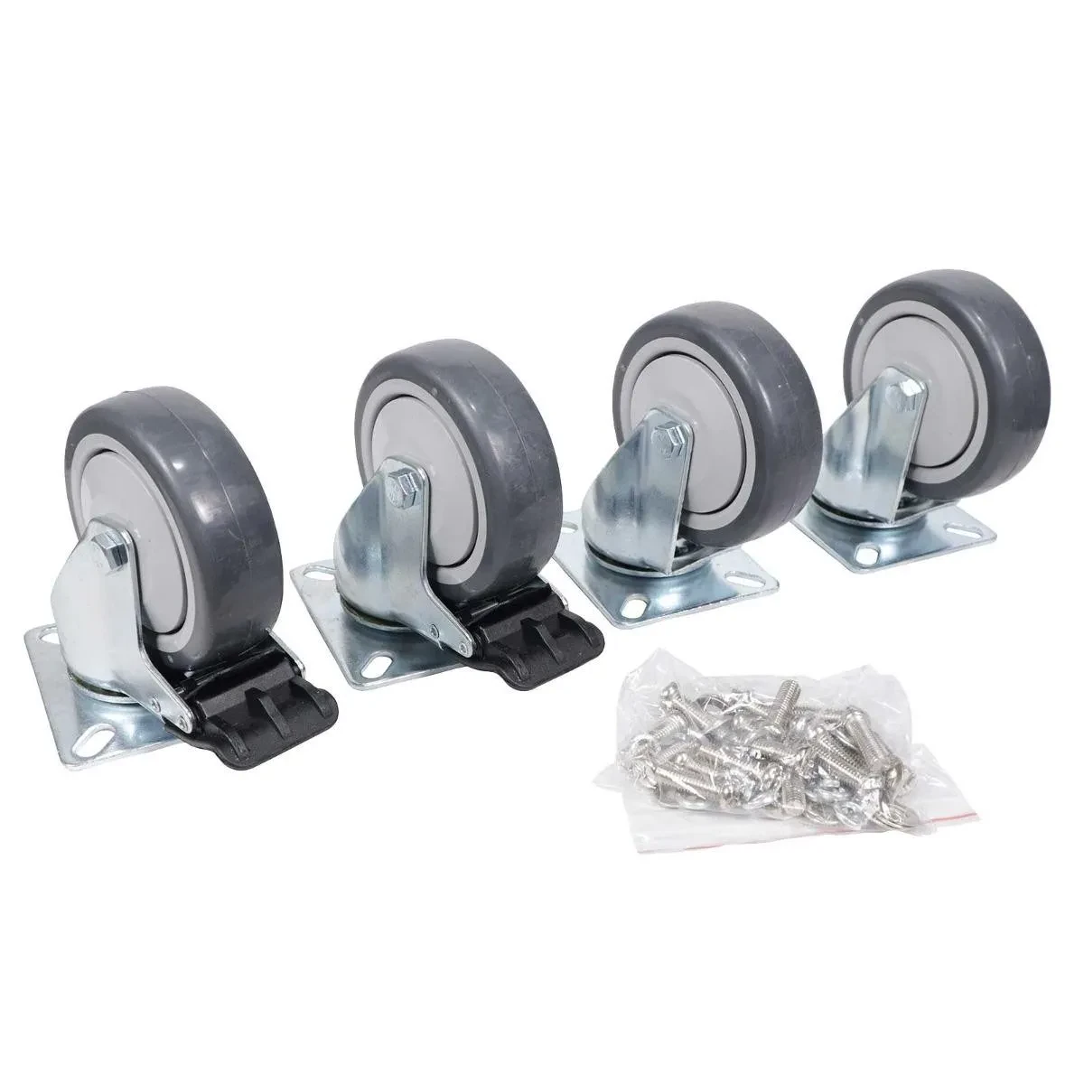 Колеса для кейса ProX X-CASTER4-BLK-100X80 4" (набор, 4 шт.), черные