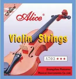 Струны для скрипки Alice A703A