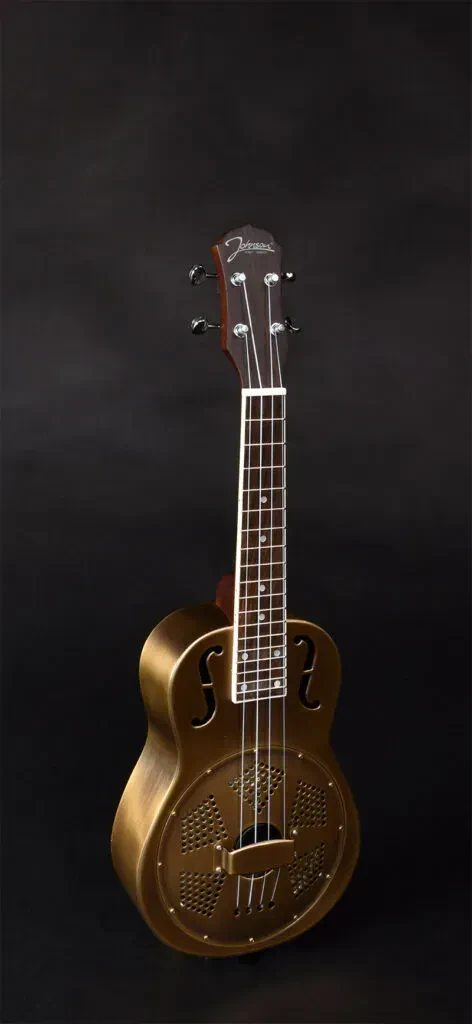Укулеле Johnson JR-980-AB Resonator Antique Brass