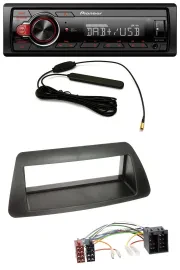 Pioneer MP3 DAB 1DIN AUX USB Autoradio für Fiat Bravo Brava Marea Marea-Weekend