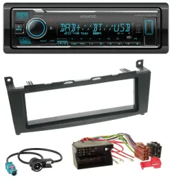 Kenwood Bluetooth MP3 DAB USB Autoradio für Mercedes C-Klasse W204 ab 2007