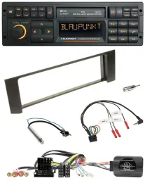 Blaupunkt USB DAB SD Lenkrad Bluetooth Autoradio für Audi A4 00-09 ISO Fakra tei