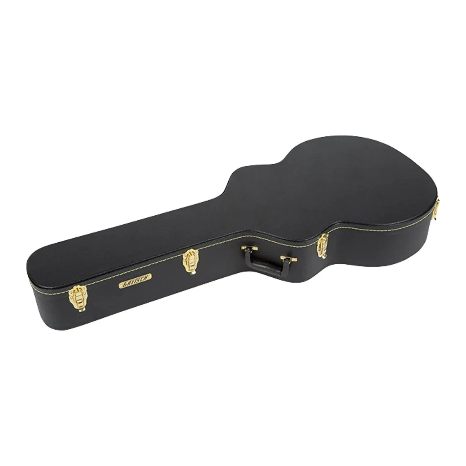 Б/У Чехол для 12-струнной акустической гитары Gretsch G6302 жесткий, деревянный, черный