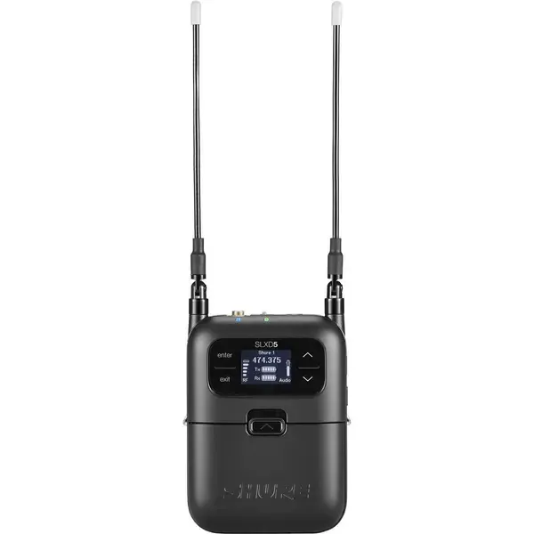 Приемник для радиосистем Shure SLXD5 Single-Channel Portable Digital Wireless Receiver #SLXD5=-H55