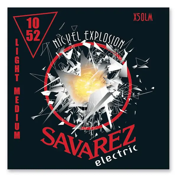Струны для электрогитары Savarez X50LM Nickel Explosion 10-52