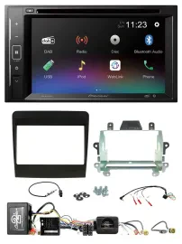 Автомагнитола Pioneer 2-DIN Bluetooth, USB, DAB, DVD, для Porsche 911 (2011–2017), MOST