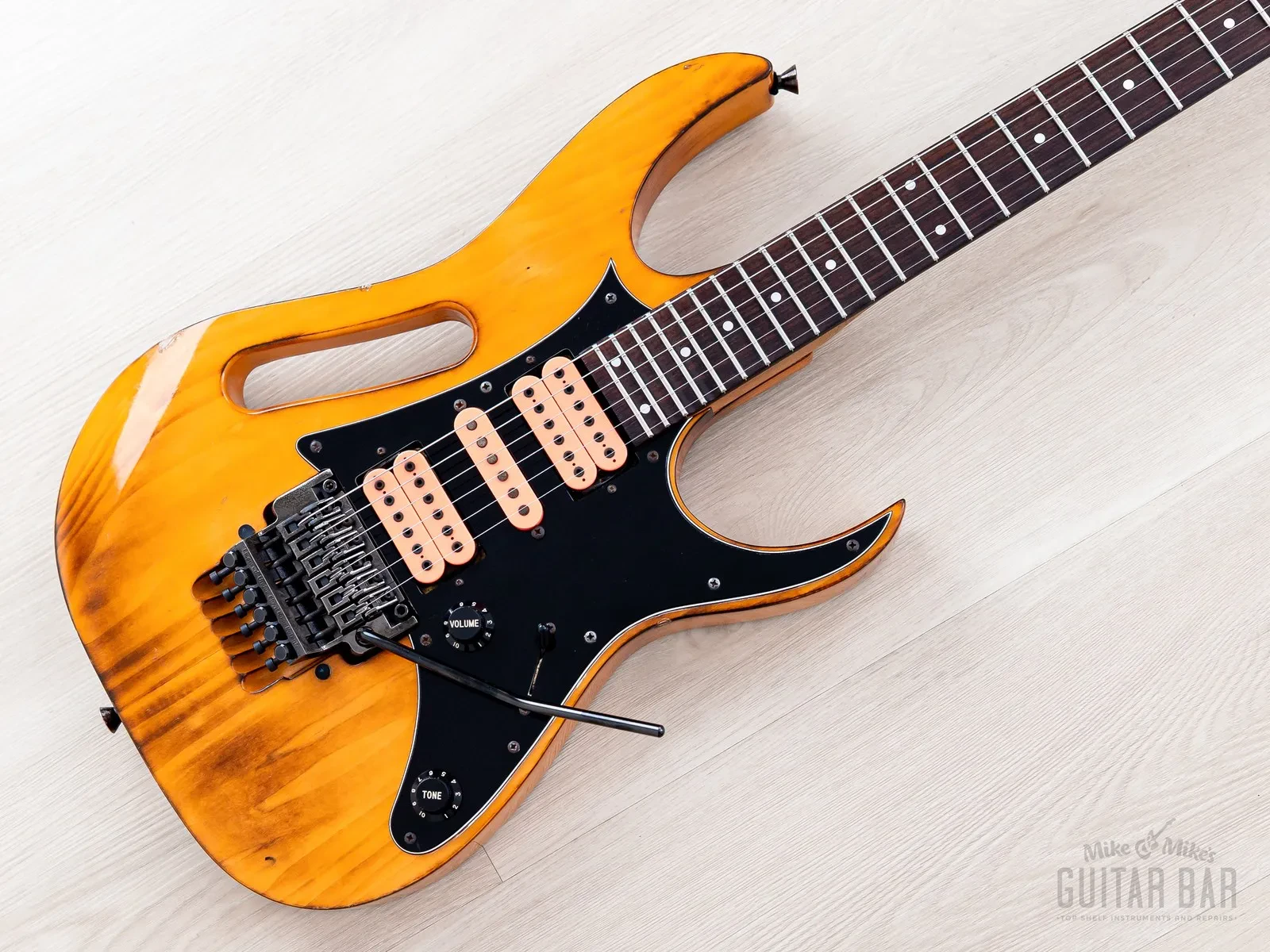 1988 Ibanez JEM7-RB Root Beer Steve Vai Signature, 100% Original