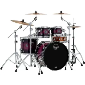 Mapex Saturn VI Rock 4-Piece Shell Pack With 22" Bass Drum Royal Purple Burst