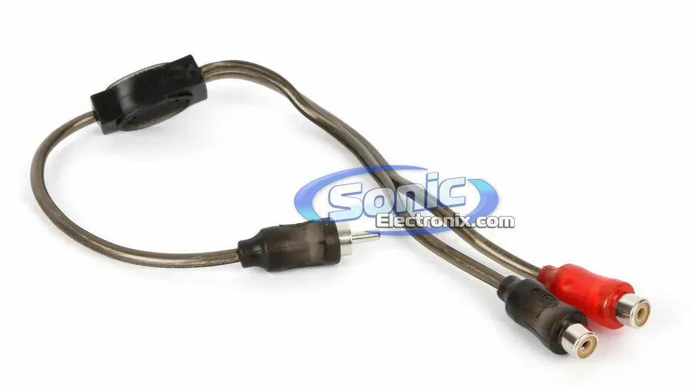 Кабель-адаптер RCA Stinger SI12YF 1000 Series 2x RCA (F) на 1x RCA (M), 2-канальный