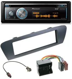 Автомагнитола для Renault Scenic (с 2012) Pioneer MP3, DAB, USB, CD, Bluetooth, серый