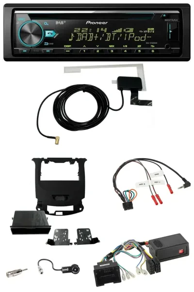 Pioneer MP3 Lenkrad CD USB DAB Autoradio für Chevrolet Cruze ab 2016 klavier sch