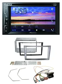 Pioneer Bluetooth 2DIN USB DVD DAB MP3 Autoradio für Opel Antara Astra H Zafira
