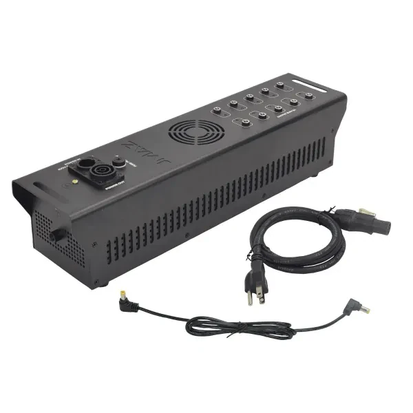 JMAZ Lighting JZ8001 MAD PAR ARC Station 10-Way Charging Bank