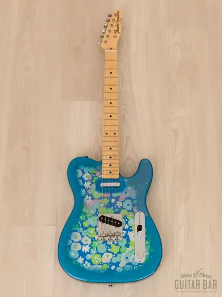 Электрогитара Fender Classic ‘69 Blue Flower Telecaster Japan 2015