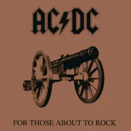 AC/DC - For Those About To Rock (We Salute You) (LP)