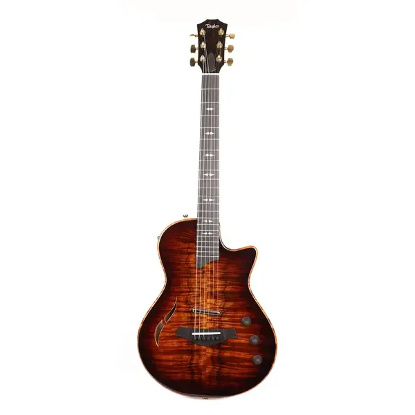 Полуакустическая электрогитара Taylor T5z Custom Koa Shaded Edge Burst