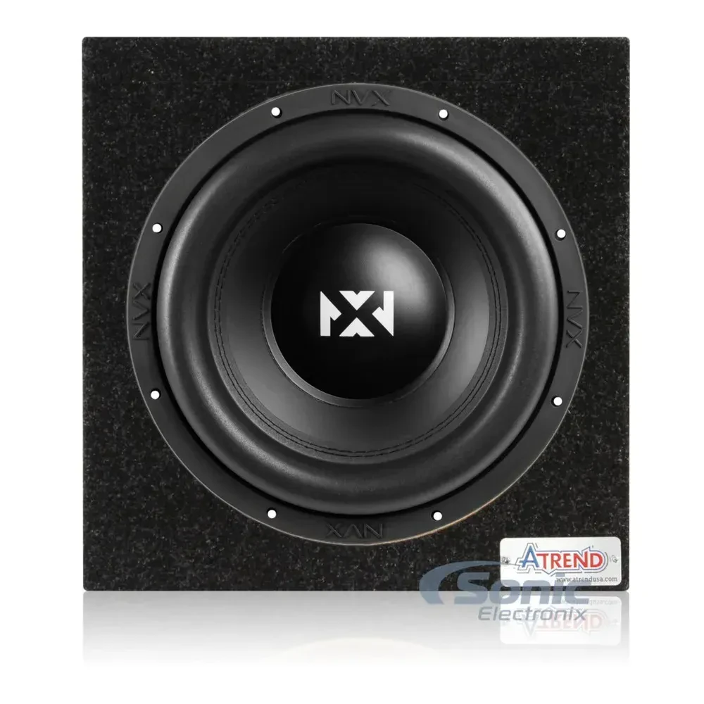 Сабвуфер для авто NVX YSW122 12" 800W RMS, Dual 2 Ohm, в корпусе (12SQ)