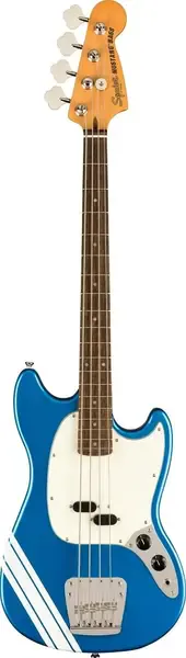 Бас-гитара Squier by Fender FSR Classic Vibe '60s Competition Mustang® Bass, Lake Placid Blue