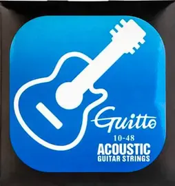 Комплект струн для акустической гитары Guitto GSA-010