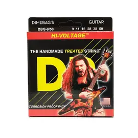 Струны для электрогитары DR Strings DBG-9/50 Hi-Voltage 9-50