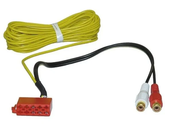 Vorverstärkeradapter Line-Out Adapter (ISO auf 2x Cinch)