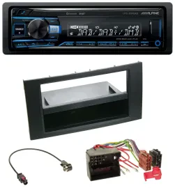 Alpine USB Bluetooth DAB MP3 Autoradio für Ford Fusion Transit Kuga 05-12 schwar