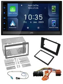 JVC DAB Bluetooth MP3 USB 2DIN Autoradio für Saab 9-5 YS3E Facelift 2005-2011