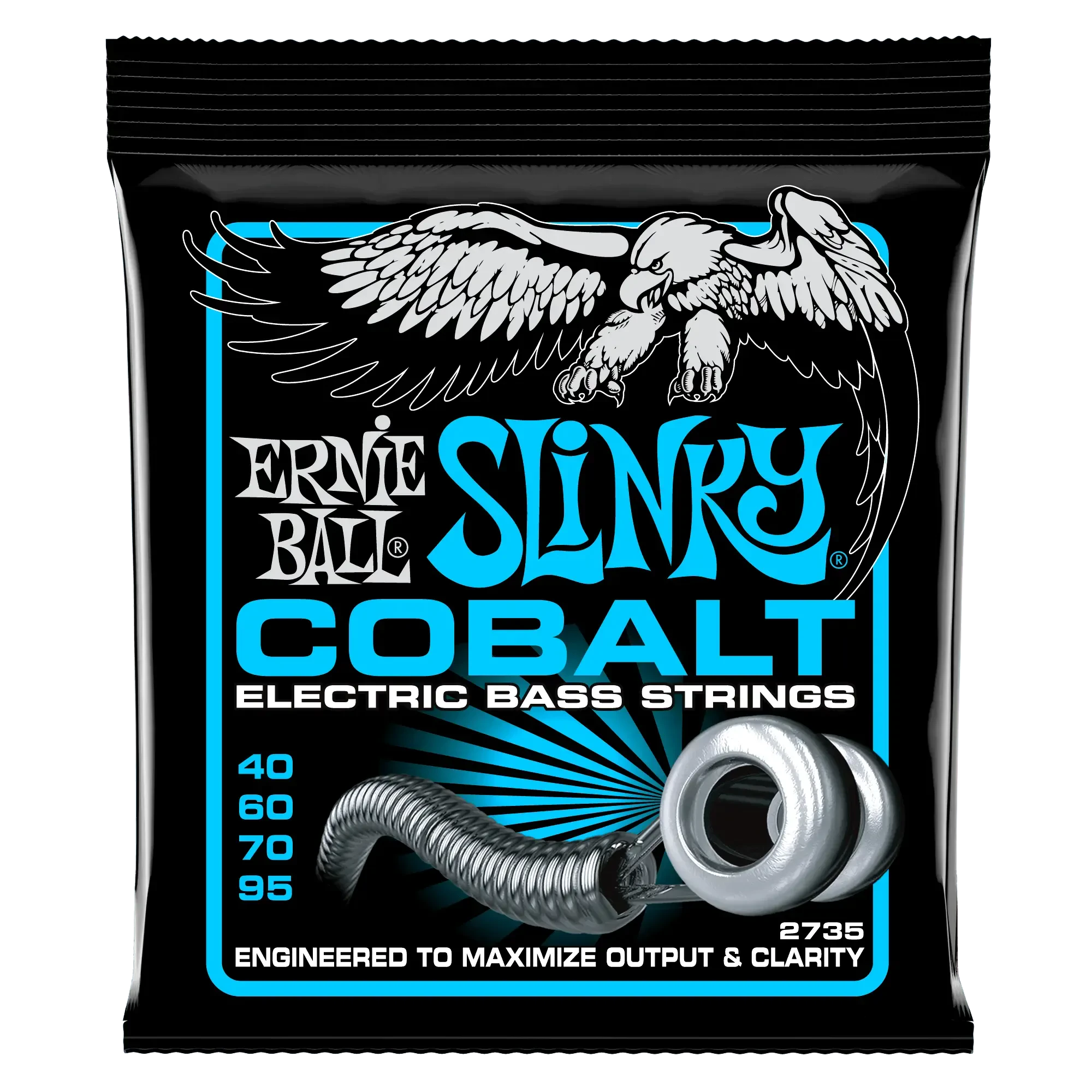 Струны для бас-гитары Ernie Ball 2735 40-95