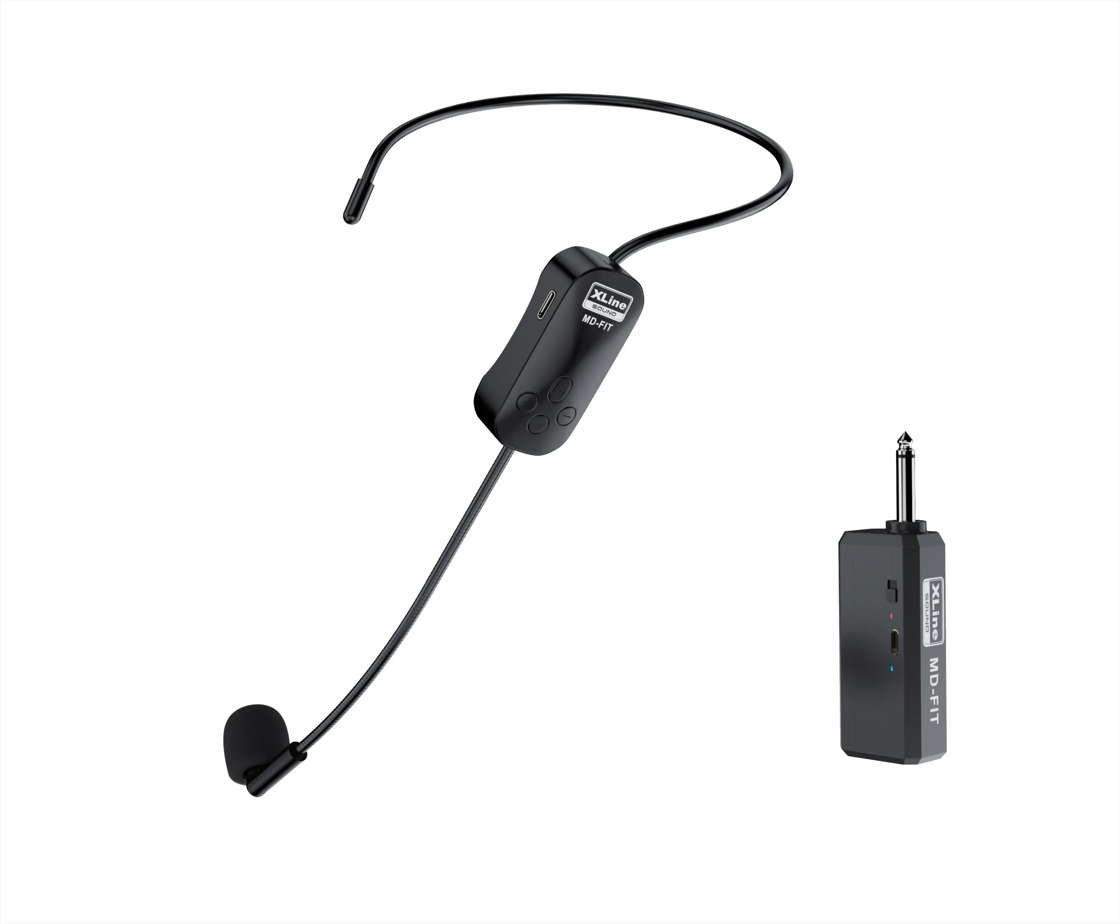 Микрофонная радиосистема XLINE MD-FIT 1-канальная, с головной гарнитурой, 2.4 ГГц