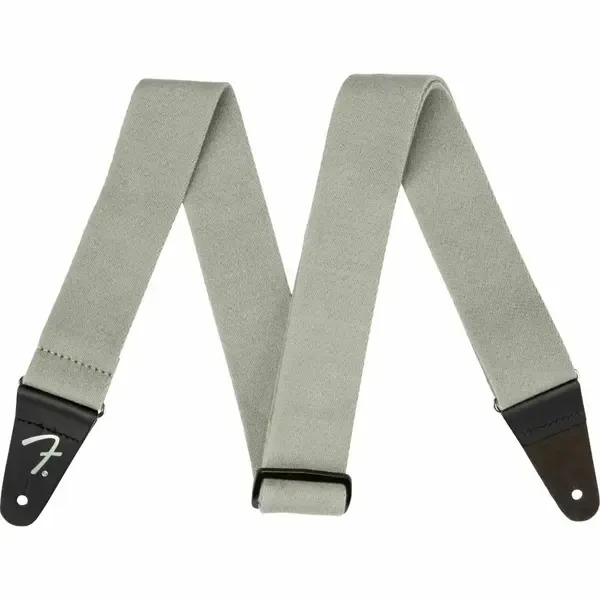 Ремень для гитары Fender SuperSoft Guitar Strap with Leather End Tabs Grey