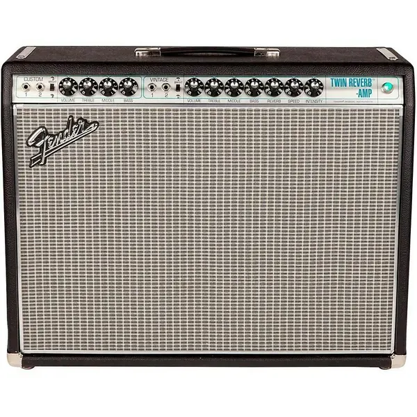 Ламповый комбоусилитель для гитары Fender '68 Custom Twin Reverb 85 2x12 Celestion G12V-70s Black